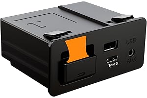 HMYC Mazda TYPE-C Wireless Carplay Upgrade Kit, TK78-66-9U0C OEM Media Hub to MZD CONNECT, Compatible with Mazda 3/6/CX5/CX9/MX5 2014-2020 (Support Wireless Carplay, No Android Auto)