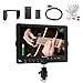 Bestview S7 7 Zoll 1920*1200 Unterstützen 4K Signal 4096X2160P@24Hz DSLR Vdieo Kamera HDMI Feldmonitor mit HDMI Input Output mit Akku, HDMI Kabel und Pergear Reinigungs Set für Canon Nikon Sony DSLR Kameras und Comcorder