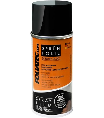 Paintsystems Felgenfolie 4x400ml Schwarz Matt - Abziehbare Sprühfolie Für Felgen & Autoteile