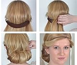 Solida Haarband Pretty-Roll, Lederband, Braun, 2er Pack (2 x...