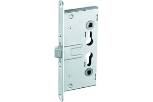 STAHL-DESIGN-TEBART Cerradura de mortaja para todas las puertas FH estándar de acero, cerradura de puerta para las siguientes medidas: 65/72/9 1739