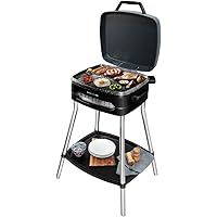 Cecotec Barbecue elettrico PerfectCountry BBQ con potenza 2000 Watt e rivestimento RockStone