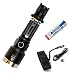 Produktbild ROFIS tr31 C Taschenlampen CREE XM-L2 LED 985 Lumen Taschenlampe Lampe Wiederaufladbar und wasserdicht Tactical Taschenlampe mit 3400 mAh 18650 Akku
