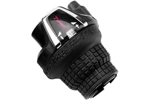 ZCHUI Levier de changement de vitesse Revoshifter pour vélo, poignée de contrôle de vitesse de randonnée, pliable, accessoires de vélo de montagne, universel pour VTT RS35