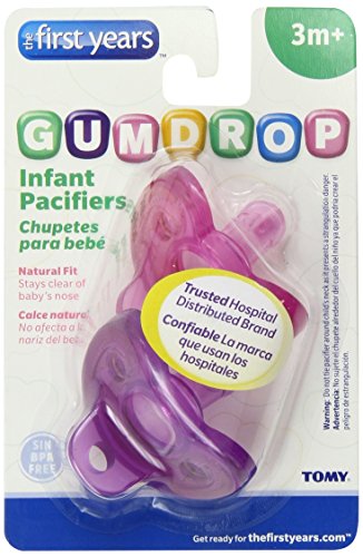 Gumdrop Infant Soother - 2pk Girl 3mths+ - The First Years