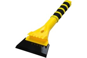 Godiyyer Car Ice Scraper Non Scratch， lce Scraper for Car Windshield,Car Window SnowScraper, Trucks and SUVs，Winter Car Automotive Accessories