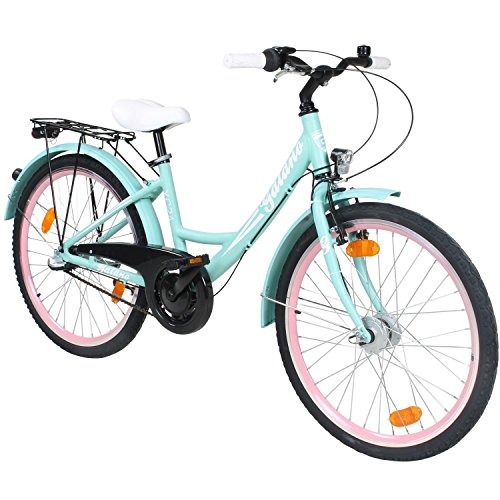 24 Zoll Galano Mädchenrad Jugendrad Cityrad Mädchenfahrrad - 2