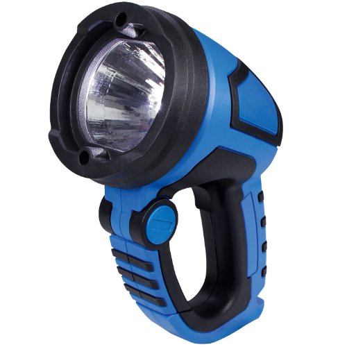 Cartrend 80286 LED-Arbeitsleuchte, 3 Watt Power-LED, 12 und 230 Volt Adapter