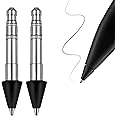 REEYEAR Stainless Slim Pen 2 Tips Replacement, Accurate Fine Control, Compatible with Microsoft Surface Slim Pen 2, 2 Pack