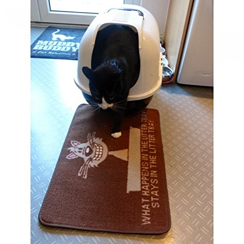 Pet Rebellion Alfombra para entrada de arenero (Talla Única/Multicolor)