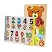 FabSeasons Colorful Wooden Numbers & Clock Blocks and Puzzle for Kids RS.299.00