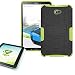 Produktbild Hybrid Outdoor Schutzhülle Cover Schwarz / Grün für Samsung Galaxy Tab A 10.1 T580 / T585 2016 Tasche Case + 0.4 mm H9 Tempered Panzerglas Folie