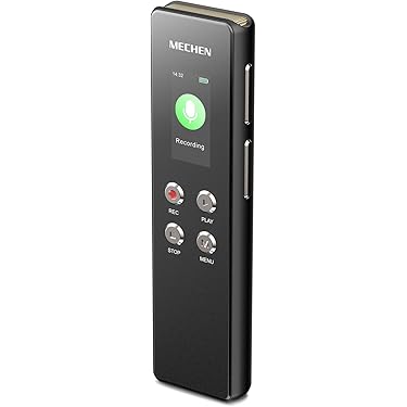 dicteerapparaat, 128 GB, opnameapparaat met 40 dagen continue opname