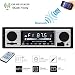 Produktbild Autoradio Retro Radio In Autoradios Autoradio Retro Autoradio Classic FM Bluetooth-Empfänger Audio Stereo MP3-Player Lautsprecher Kartenleser USB-Stick 1 Din Radio Tune - 178 mm * 50 mm * 68 mm