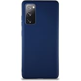 KZY İletişim Samsung Galaxy S20 FE ile Uyumlu Kılıf Soft Premier Renkli Silikon Kapak - Lacivert
