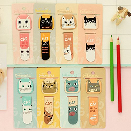 2pcs Mini Cat Im n Bookmark papel Clip papeler a suministros regalo estilo aleatorio reviews 2pcs Mini Cat Im n Bookmark papel Clip papeler a suministros regalo estilo aleatorio