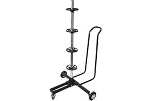 ‎DINO KRAFTPAKET Dino 130001 fahrbarer Felgenständer mit Reifenschutzhülle für fachgerechte Lagerung von Kompletträdern