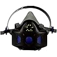 3M Secure Click Half Mask Reusable Respirator, Speaking Diaphragm, Large, HF-803SD