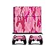 Produktbild Pink Camouflage Print PS4 PlayStation 4 Vinyl Wrap / Skin / Cover / Aufkleber/ Folie fur Sony PlayStation 4 Console und PS4 Controllers