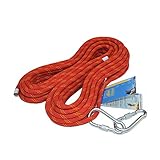 [Material de seguridad premium] Material de poliéster, muy resistente y duradero, resistente a la putrefacción y al desgarro. No antideslizante, resistente al desgaste, fácil de anudar.