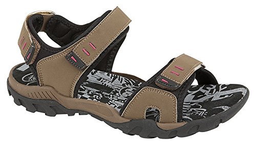 PDQ - Sandali Sportivi con Chiusura a Strappo - Donna (40 EU) (Talpa)