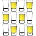 Produktbild 12er Set Schnapsgläser 5cl (50ml) aus Glas | Shot-Gläser Pinnchen Wodka Ouzo Vodka Tequila Whiskey Stamper