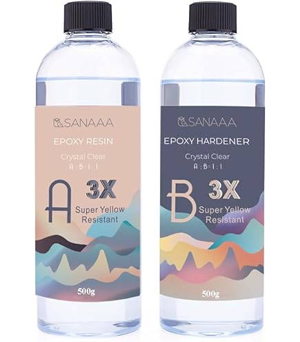 Epoxyhars tot 2 cm – Transparant, UV-bestendig & Zelfontluchtend