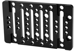 CAMVATE Multipurpose Cheese Plate with Integrated Shoe Mounts for Camera Accessories (Universal)