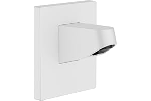 hansgrohe Pulsify S - Brausearm für Kopfbrause, Wandanschluss für Duschkopf Pulsify S 105mm, Mattweiß