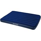 Intex Classic Downy Şişme Yatak - King - 183 x 203 x 22 cm - Mavi