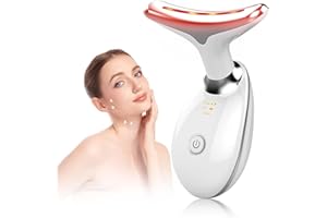 NVKHG Appareil Anti Rides Visage, 3 Modes EMS Appareil de Gua Sha Visage, Appareil de Massage Visage, Chauffable 45°C Guasha Pour Visage Instrument, Double Menton Raffermissant et Liftant