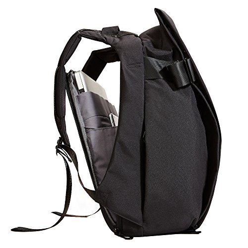 KALIDI 15 Zoll Notebooktasche Laptop-Tasche Rücksack Passend für bis zu 15 Zoll Laptops Schwarz - 3