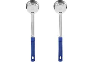 DOITOOL Utensilien 2 cucharas Spoodle Utensilio Cucharón de Cocina Cucharón de Cocina Cucharón de Acero Inoxidable Cuchara de Vino Cucharón de Salsa Sopa Control de Porciones Cuchara de Cocina Calidad