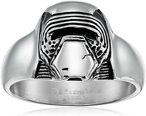 Star Wars Jewelry Episode 7 Kylo Ren Stainless Steel 3D Ring