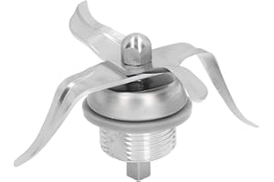 Oreilet Ersatzklingen für die Nassmesser-Baugruppe, Edelstahl-Entsafter-Messer-Baugruppe Mixer-Messer-Ersatzteile Thermomix 3300, Mixer-Schneide-Baugruppe