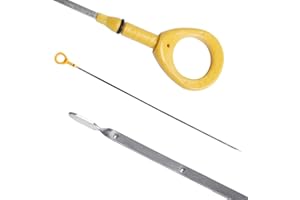 GOFORJUMP Asta di rilevamento del Righello dell'olio dell'asta di Livello dell'olio del Cambio dell'olio del Motore per l'astina di Livello del Fluido Olio Motore T/oyota 1530121040