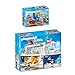 Produktbild PLAYMOBIL® Family Fun 2er Set 6978 5399 Kreuzfahrtschiff + Familie am Check-in Automat