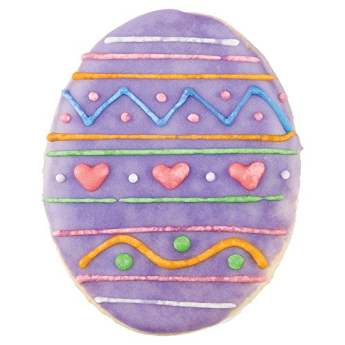 Cake Company Ausstecher-Set „Oval“ aus Kunststoff | 6 Größen | für Fondant | Ausstech-Form für Torten-Deko & Torten-Verzierung | geeignet für Kuchen-Deko, Plätzchen-Teig & Kekse zu Ostern - 2