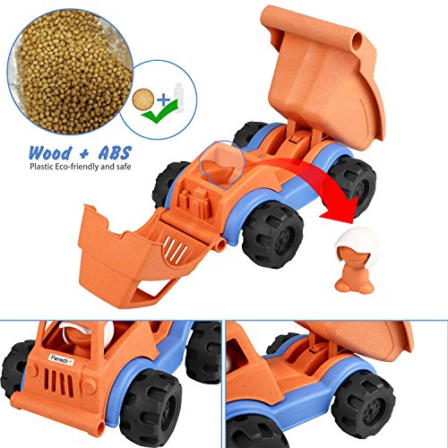 Pull Back Cars Push and Go Car Mini Construction Die Cast Vehicles and Raced Dump Truck Car Pretend Play Toy Model Kit Set (Truck)