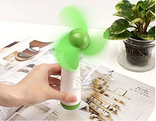 LingsFire® Handventilator, Miniventilator, Mini USB Fan, Lüfter ventilator, Elektrische Personal Fans,Mit 2er AA Batterie (im Lieferumfang nicht erhalten) für heiße Sommeraußen Reisen - 3