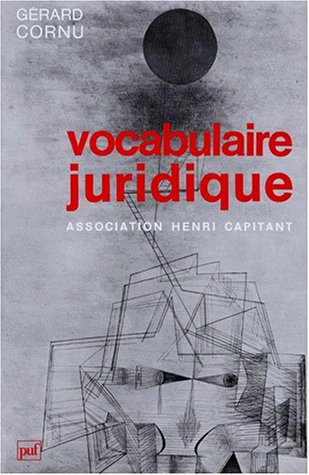 Download Vocabulaire juridique