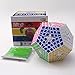 Produktbild HappyToy Shengshou 6x6x12 Megaminx Gigaminx 6 Layer dodecahedron Twelve faces Magic Cubes Speed Cubes Puzzle Cube + One Cube Stand (White)