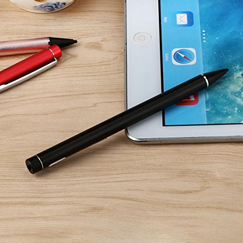 Bescita Stylus Pen Eingabestift + Kugelschreiber für Apple iPad Air / Apple iPad mini 3 / Apple iPad mini 2, Iphone，Galaxy Tab, Galaxy S2 S3，Android etc (Schwarz) - 4