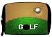 Snoogg ball in sand golf background Travel Buddy Toiletry Bag / Bag Organizer / Vanity Pouch RS.245.00