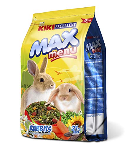 Alimento completo para conejos enanos max menu 1kg