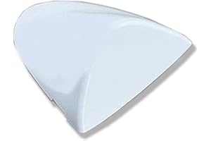 ‎PSLER Motorrad Passagier Hinten Beifahrer Sitz Motor Verkleidung Hard Cover für Kawasaki Ninja ZX6R 2003-2004 Z750 Z1000 2003-2006 (Weiß)