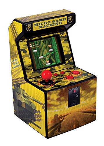 ITAL - Mini Arcade Macchina Giallo / 250 Giochi / 16 Bit