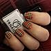 Red Tartan Plaid Full Nail Art Wrap by YRNails