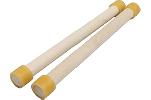 Panyard W4253 Lead & Jumbie Jam Wooden Steel Pan Mallets - Pair