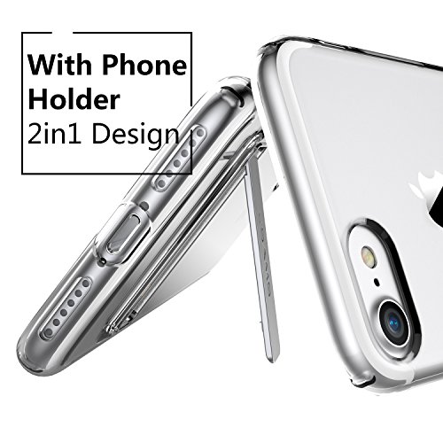 USAMS iPhone 7 Hülle Tasche Schutzhülle Slim-Fit Case mit Standfunktion für iPhone 7 4.7″ – Gold - 2
